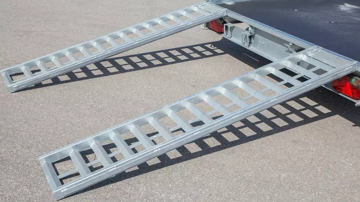 Ajosiltapari (2 kpl) 200x42 cm, 3500 kg, "tikapuumalli" - Lisävarusteet - 550 - 1