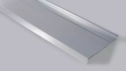 Sivulaitaprofiili 410 x 34 cm - Pääty- ja sivulaidat - 470 - 1