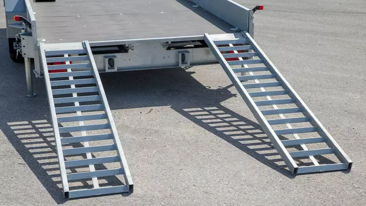 Ajosiltapari (2 kpl) 240x40 cm, 2200 kg, "tikapuumalli" - Lisävarusteet - 551 - 1