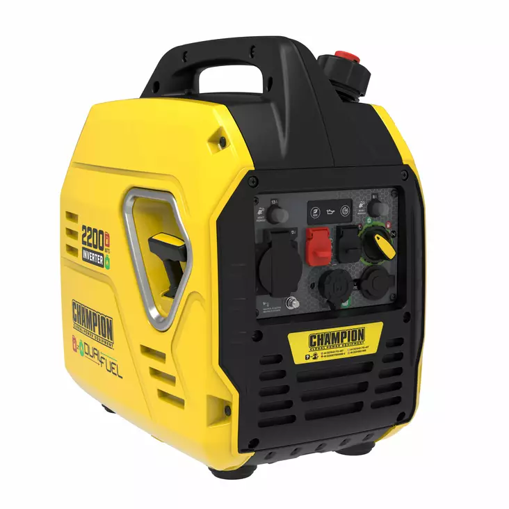 Champion 2200W Dual Fuel bensa/kaasu Invertteriaggreggaatti - Aggregaatit - 2351 - 1