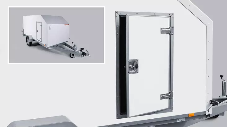 Sivuovi 570x970 mm - Umpikorivaunujen lisävarusteet - 571 - 1