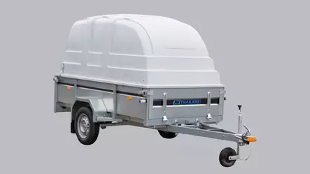 Kuomukärry Jsi 265-125-133 L Harmaa - Kuomukärryt - 771 - 1