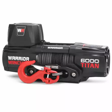 Warrior Titan 6000 2721 kg 12 V köydellä - Sähkövinssit - 2241 - 2
