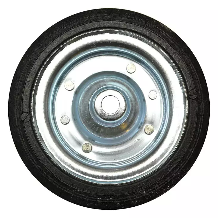 KOVAKUMIPYÖRÄ 255X75 PELTIV. - Nokkapyörät, tukijalat, kulmatuet - 1212 - 1