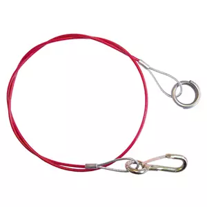 Turvavaijeri 1.0 m rengas/haka - Varaosat ja Tarvikkeet - 632 - 1