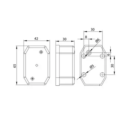 Etuvalo ft-001b - Etu- ja sivuvalot - 722 - 2