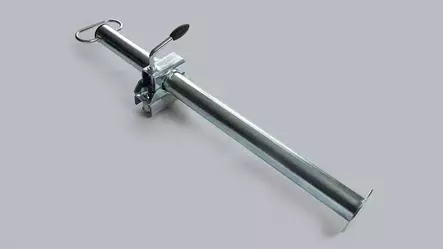 Tukijalka 48x700 mm, 300 kg, sis kiinnike - Nokkapyörät, tukijalat, kulmatuet - 522 - 1