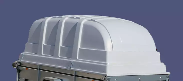 Muovikuomu 350x185x125 harmaa - Muovikuomut - 603 - 1