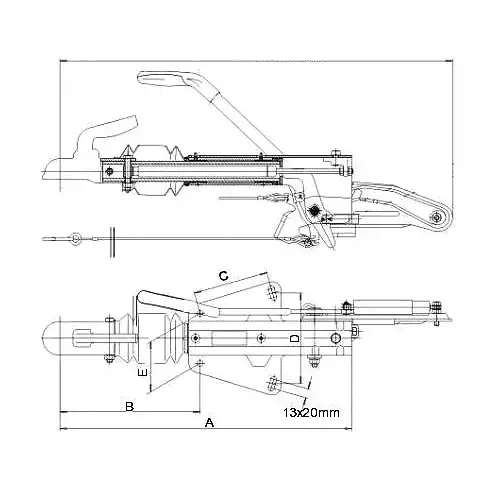 Vetopää Knott KFG 35D, 3500 kg - Työntöjarrut - 223 - 1