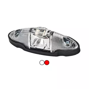 LED PUN/VALK ÄÄRIVALO 12-24V - Etu- ja sivuvalot - 2113 - 1