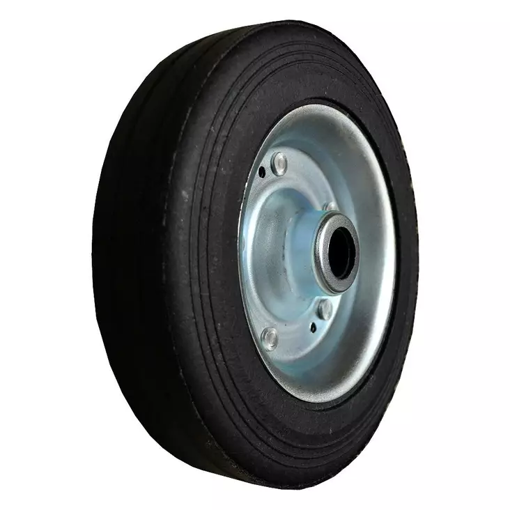 KOVAKUMIPYÖRÄ 200X50 PELTIV. - Nokkapyörät, tukijalat, kulmatuet - 1214 - 1