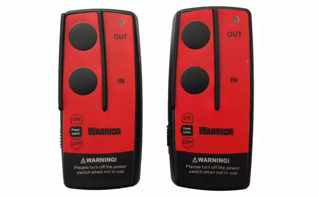 Langaton kaukosäädin vakio, 4-nastainen 12/24V - Sähkövinssit - 2264 - 1