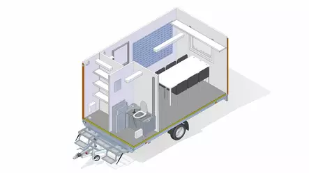 Jsi 410-6 WV taukovaunu - Tauko- ja työmaavaunut - 744 - 2