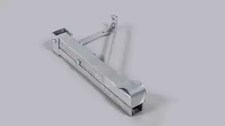 Kulmatuki työmaavaunuun vasen 500 kg - Tukijalat - 134 - 1