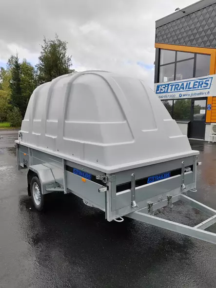 Kuomukärry Jsi 325-150-165 L harmaa - Kuomukärryt - 774 - 1