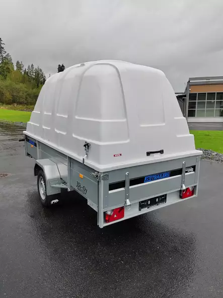 Kuomukärry Jsi 325-150-165 L harmaa - Kuomukärryt - 774 - 1