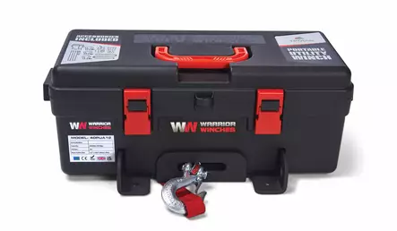 Warrior Trojan 4000 1814 kg 12 V kannettava vaijerilla - Sähkövinssit - 2234 - 2