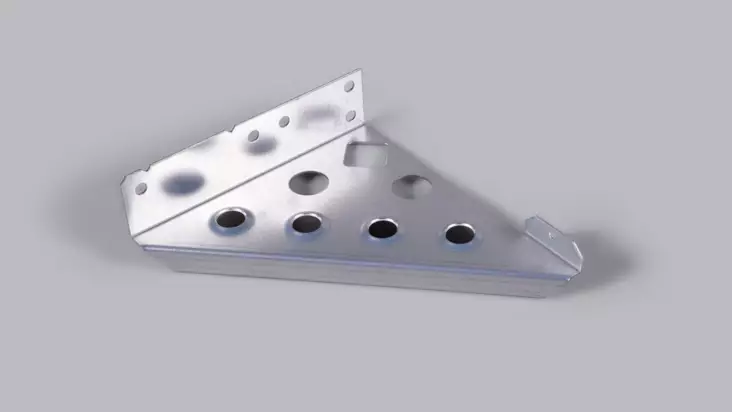 Lokasuojan tukirauta, 242x215 mm - Lokasuojat - 375 - 1