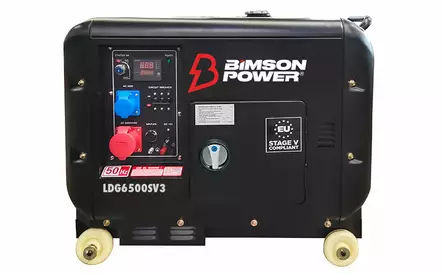 Bimson Power 5500W 3-vaiheinen ATS Dieselaggregaatti - Aggregaatit - 2365 - 1