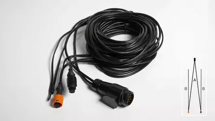 Johtosarja 7.5+6.1 m, 13-nap - Johdot, johtosarjat - 295 - 1