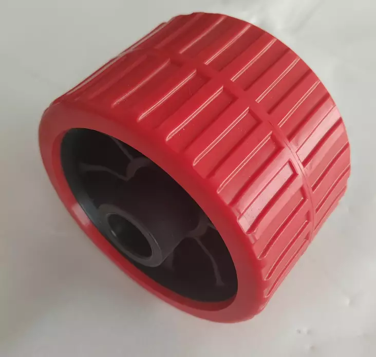 Sivurulla punainen 74mm x 120mm x 21mm - Sivurullat - 2396 - 1