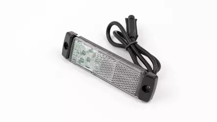 Etuvalo LED 12V, 32x130 mm, valk - Etu- ja sivuvalot - 146 - 1