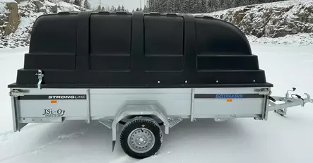 Muovikuomu 325x150x100 musta - Muovikuomut - 596 - 1