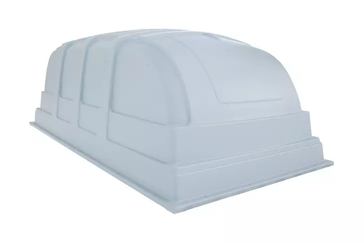 Muovikuomu 370x185x125 harmaa - Muovikuomut - 607 - 1