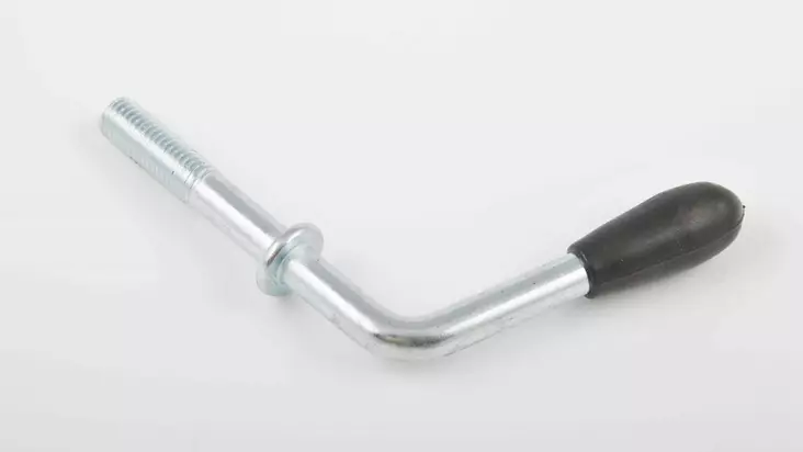 Nokkapyörän kiinnikkeen veivi 60 mm - Nokkapyörät, tukijalat, kulmatuet - 117 - 1