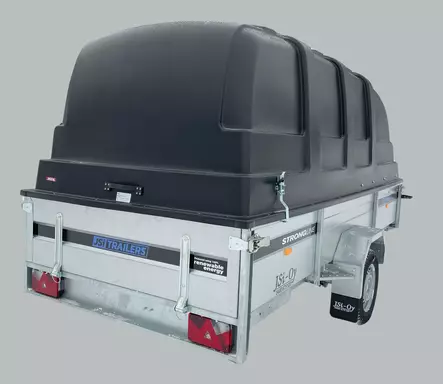 Kuomukärry Jsi 350-150-142 L musta - Kuomukärryt - 777 - 2