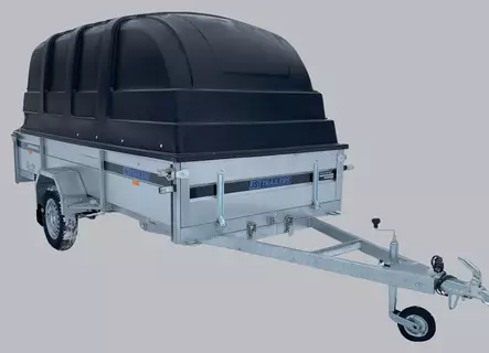 Kuomukärry Jsi 350-150-142 L musta - Kuomukärryt - 777 - 1