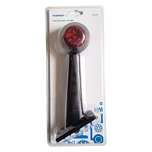 LED äärivalo pun/valk 12-24 V vasen - LED puna/valko valot - 2197 - 1