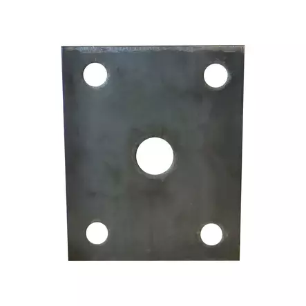 LJ KIINNITYSLEVY MUSTA - Jarruttomat akselit - 1247 - 1