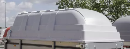 Muovikuomu 265x125x60 harmaa - Muovikuomut - 587 - 1