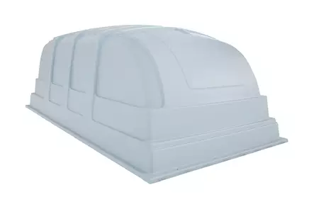 Muovikuomu 370x185x125 harmaa - Muovikuomut - 607 - 1