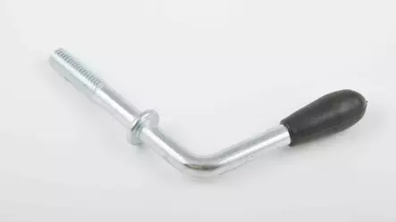 Nokkapyörän kiinnikkeen veivi 60 mm - Nokkapyörät, tukijalat, kulmatuet - 117 - 1