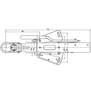 TYÖNTÖJARRU BPW ZAF 1.6-3 1500 kg V - Työntöjarrut - 2067 - 2