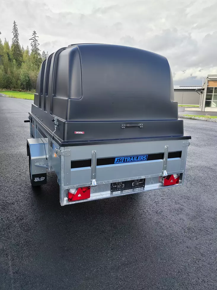 Kuomukärry Jsi 300-150-142 L Musta - Kuomukärryt - 2218 - 1