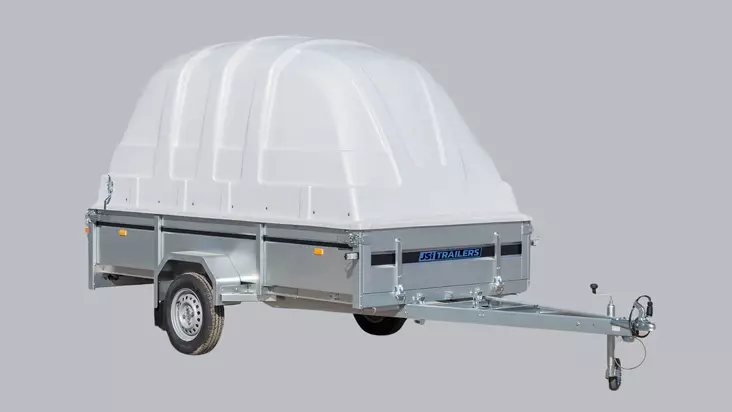 Kuomukärry Jsi 350-150-165 L harmaa - Kuomukärryt - 778 - 1