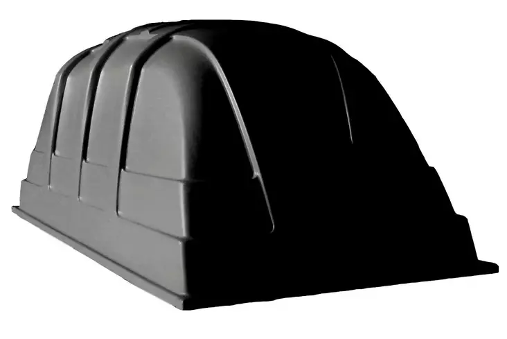 Muovikuomu 325x150x125 musta - Muovikuomut - 598 - 1