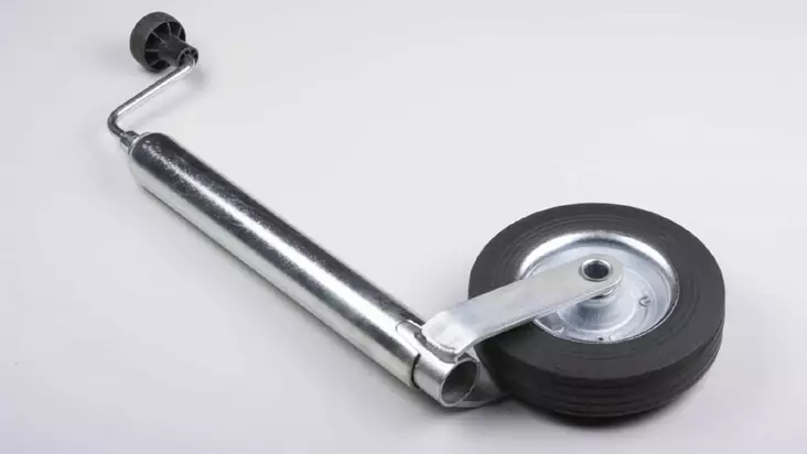 Nokkapyörä umpikumi 48 mm, 150 kg, 200x50 - Nokkapyörät - 118 - 1