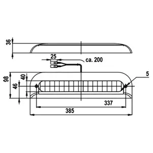 JOKON LED LISÄJARRUVALO 12V - Etu- ja sivuvalot - 1428 - 2