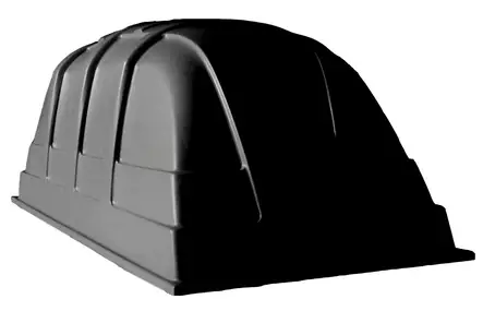 Muovikuomu 325x150x125 musta - Muovikuomut - 598 - 1