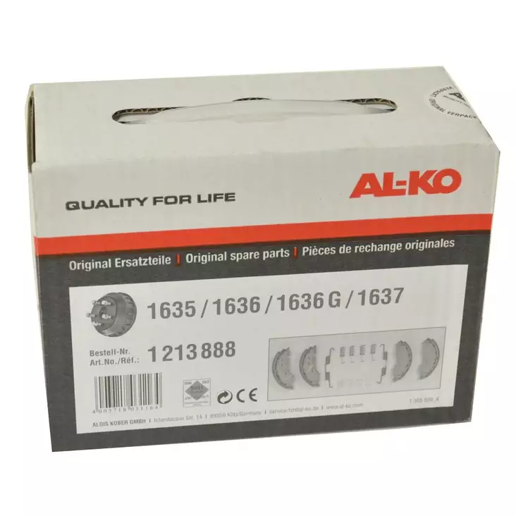 JARRUKENKÄ AL-KO 160X35 SARJA - Jarrukengät - 1609 - 1