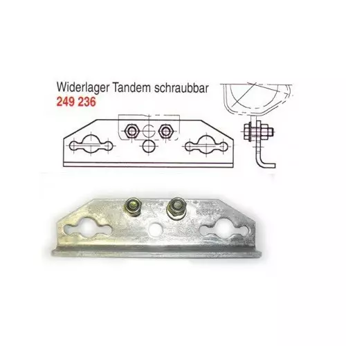 Jarruvaijerin kiinnike Al-ko - Jarrulliset akselit - 729 - 1