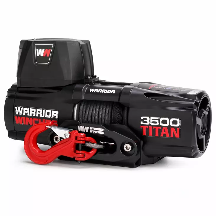 Warrior Titan 3500 1588 kg 12 V köydellä - Sähkövinssit - 2239 - 1