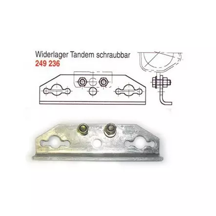 Jarruvaijerin kiinnike Al-ko - Jarrulliset akselit - 729 - 1