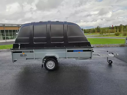 Kuomukärry Jsi 350-150-165 L musta - Kuomukärryt - 779 - 1