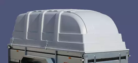 Muovikuomu 350x150x100 harmaa - Muovikuomut - 599 - 1